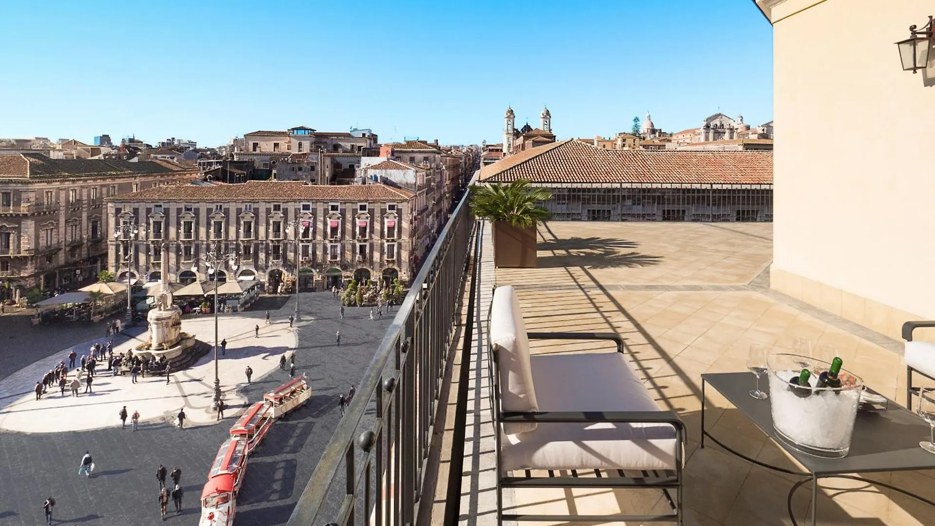 Penthouse Duomo Lägenhet Catania Italien